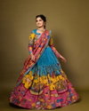 Tew Tussar Silk With Kalamkari Print Lehenga With Choli Dupatta Bulk Orders In India